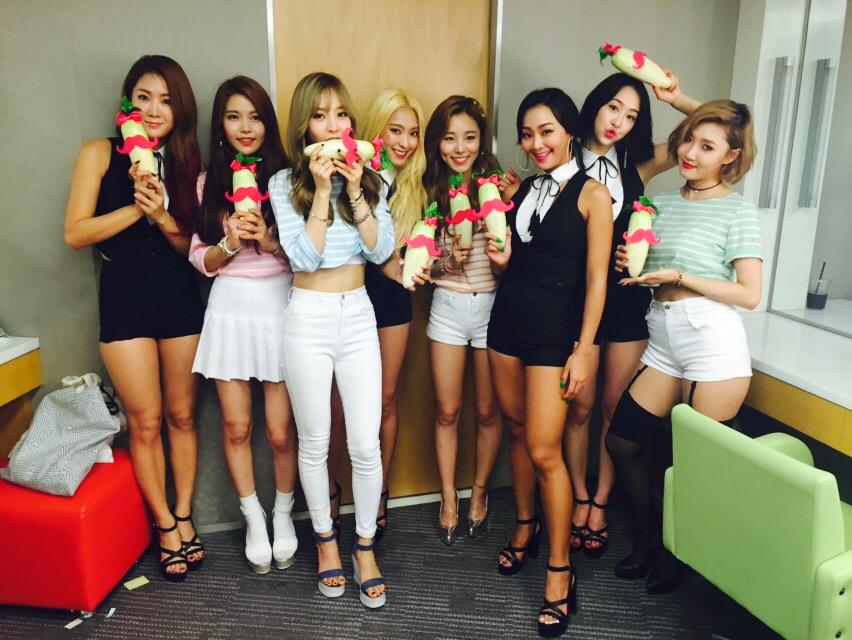 Twitter Mamamoo and Sistar celebrate Radish Kimchi ...