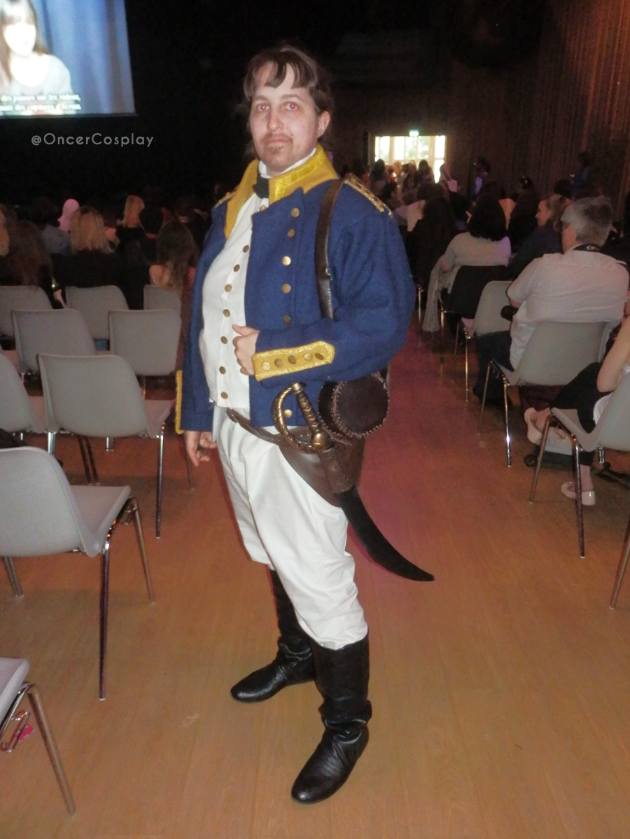OncerCosplay's tweet photo. Lieutenant Jones at #FairyTalesIII @Xivent #cosplay #hookers #ouat http://t.co/xhZjvTi0yi