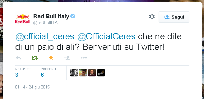 hp_antonio's tweet photo. Le jeux sont fait, il mio account @OfficialCeres è stato sospeso!
Bell'esperimento, grazie a chi ha risposto ☺
@Ceres http://t.co/GvpP61beuC
