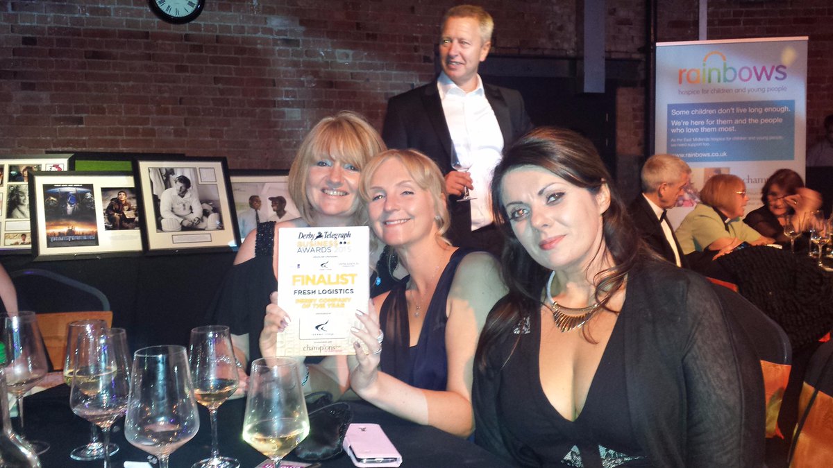 FreshLogistics's tweet photo. Great night at the @DTBizAwards last night, shame we didn't win but we'll come back stronger next year #DTBA2015 http://t.co/evLDAJEocL