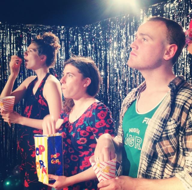 fauxfurtheatre's tweet photo. Thanks for having us last night @Busseybuilding! We loved supporting @GeraniumTheatre and their fab show 'Paradise'! http://t.co/Sy0JNVI01O