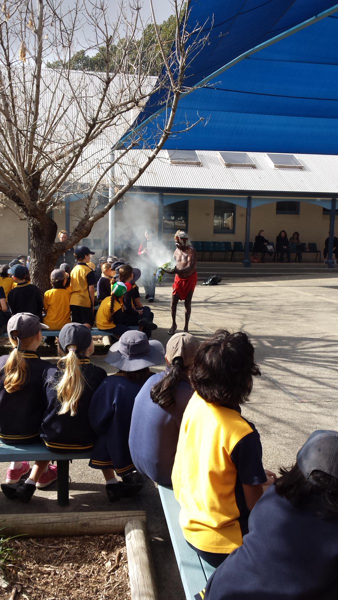 Amazing smoke ceremony today <a href="/BotanyPS/">Botany PS</a> thanks for coming Uncle Max