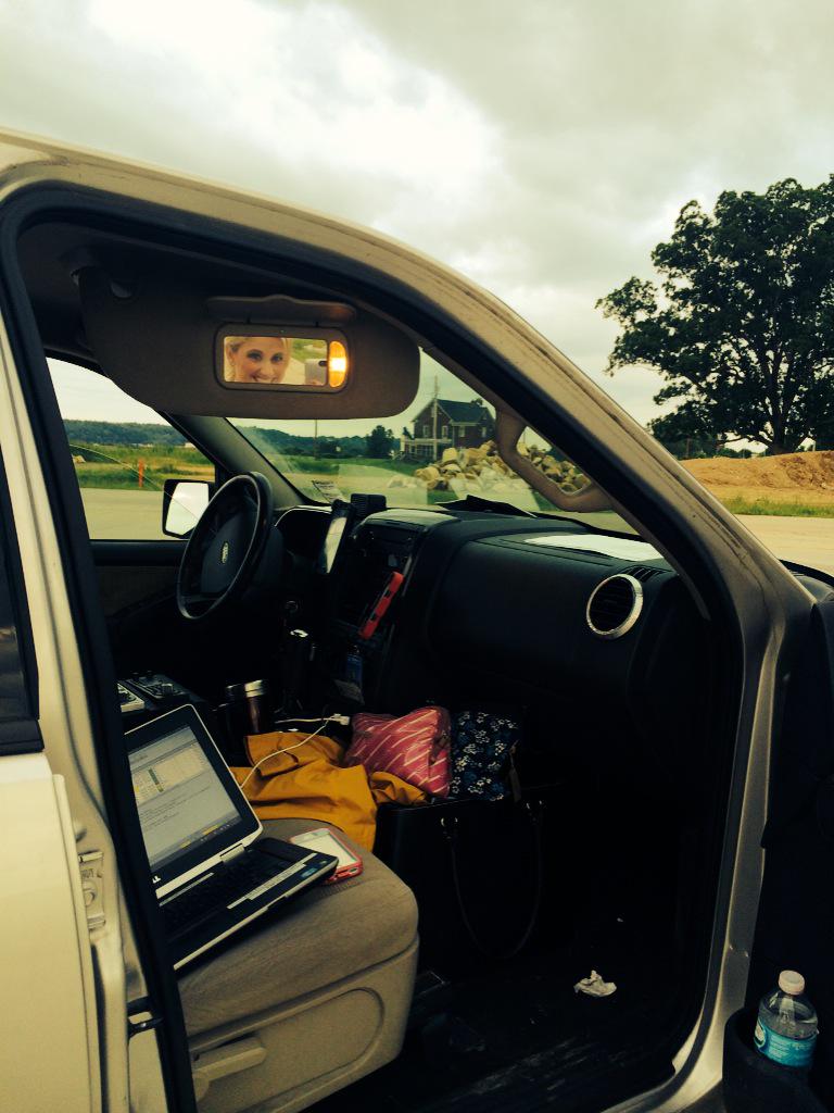 LauraKHettiger's tweet image. This was our workspace for #n4m. A little crowded, but it got the job done!