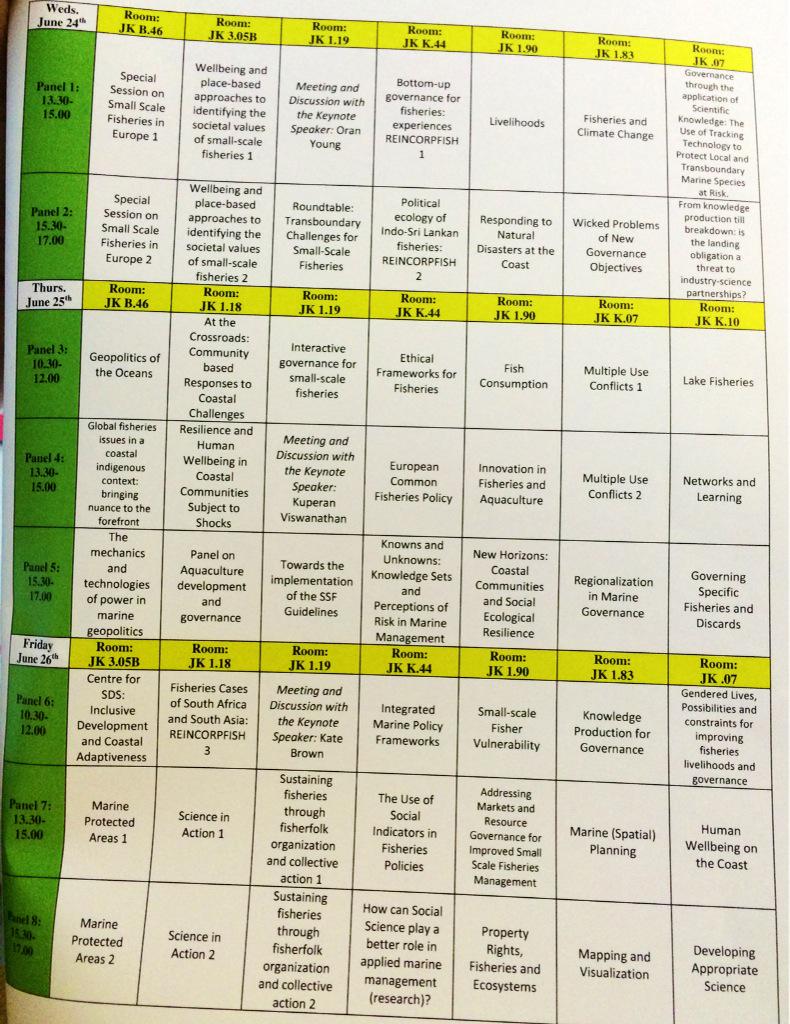 MARE Conference panels