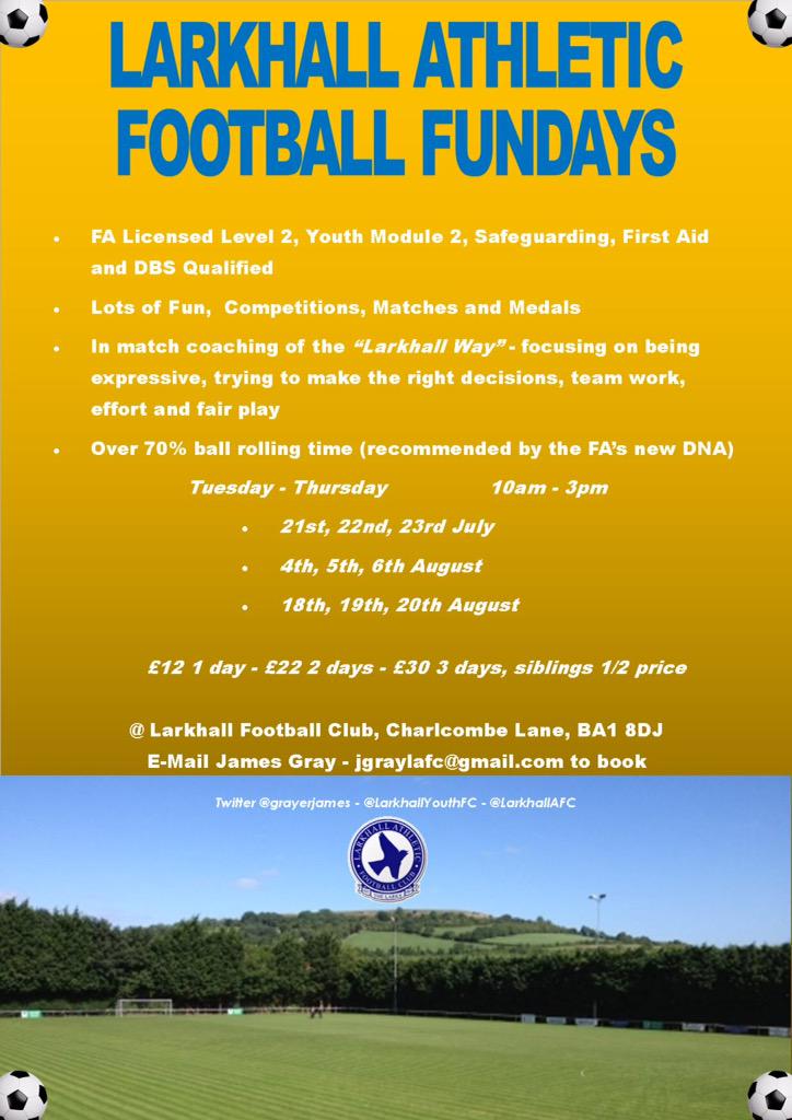 grayerjames's tweet photo. @LarkhallYouthFC @LarkhallAFC Football Fundays, July/August. E-mail jgraylafc@gmail.com to book :-) #fun #learn http://t.co/g46i79xbXn