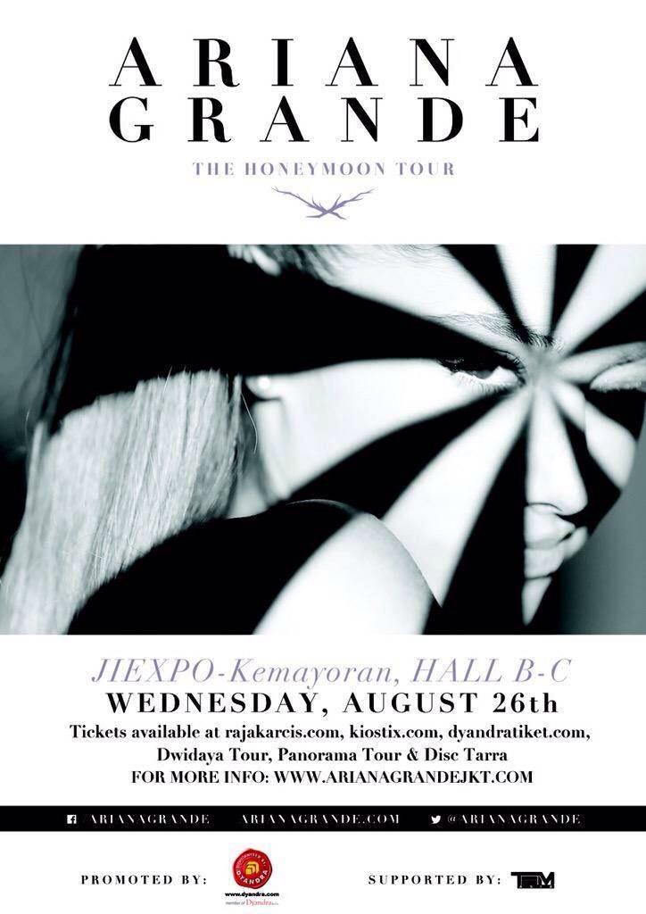 amelia_DRS's tweet photo. Can't wait to see you!❤️ @ArianaGrande http://t.co/ldzt0ro5g9