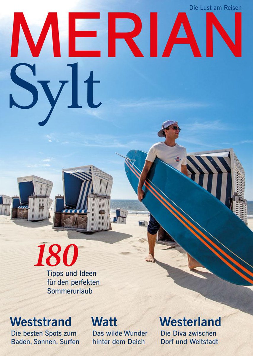 Ab heute druckfrisch: unser neues MERIAN Sylt!