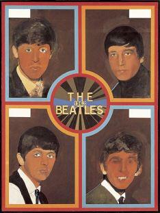 Happy Birthday Sir Peter Blake - here is his Beatles 1962 one of several Pop artworks by him 
