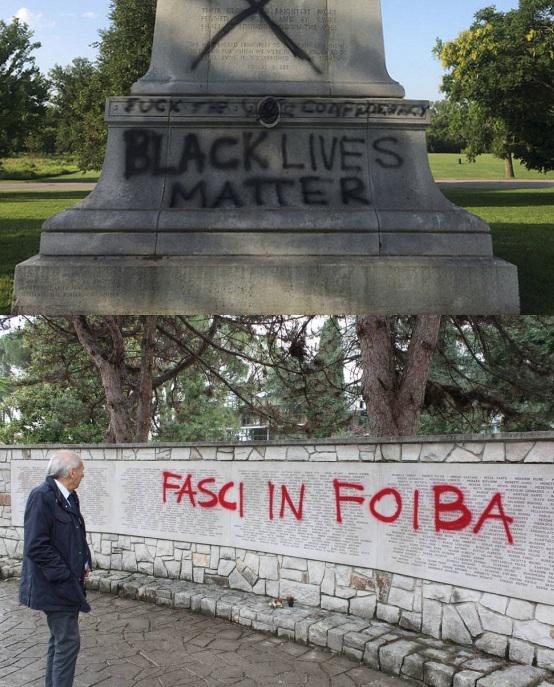 RogerHalsted's tweet photo. #USA: vandalizzato memoriale dei #confederati
Mi ricordano gli #antifascisti nostrani...
http://t.co/A8AqRx6mX7 http://t.co/ewmM4Z2RFL