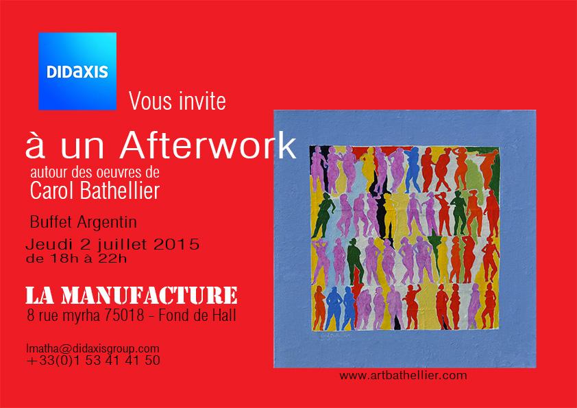 didaxisFR's tweet photo. Afterwork autour des œuvres de #CarolBathellier le 2 juillet @LaManufacture18 ! Inscription : http://t.co/g1KxvyFuOM http://t.co/a95B2VxgRE