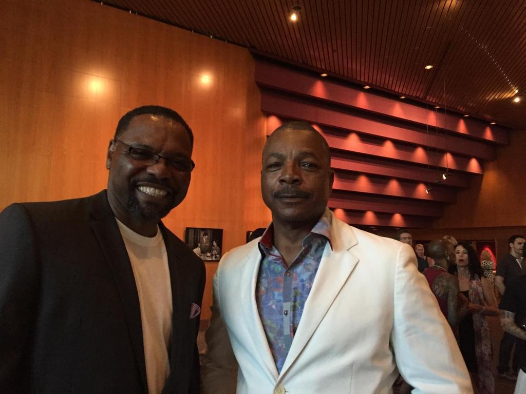 ByrdtheBailiff's tweet photo. Okay, smart asses, here's me and Carl. (It's late and I'm old.) http://t.co/TIX0PTDr1G