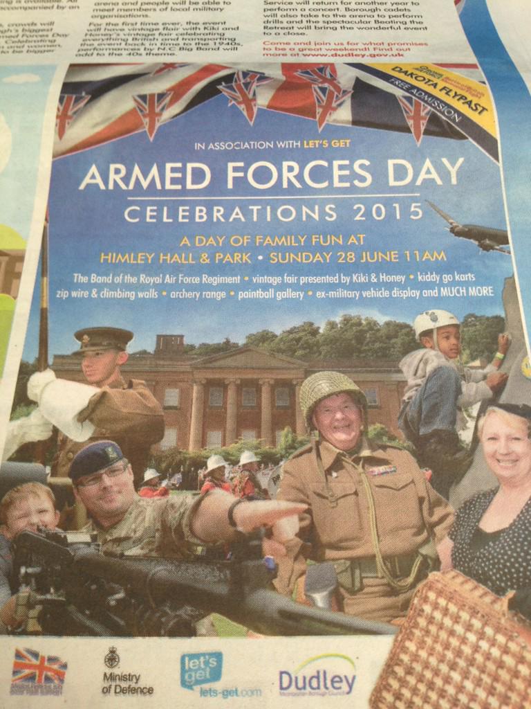BSquadronRY's tweet photo. Also be at Himley Hall for @dudleymbc #AFD2015 @ArmedForcesDay on Sunday for FREE family fun.
@DudleyMayor http://t.co/HXv2Eq2fVw
