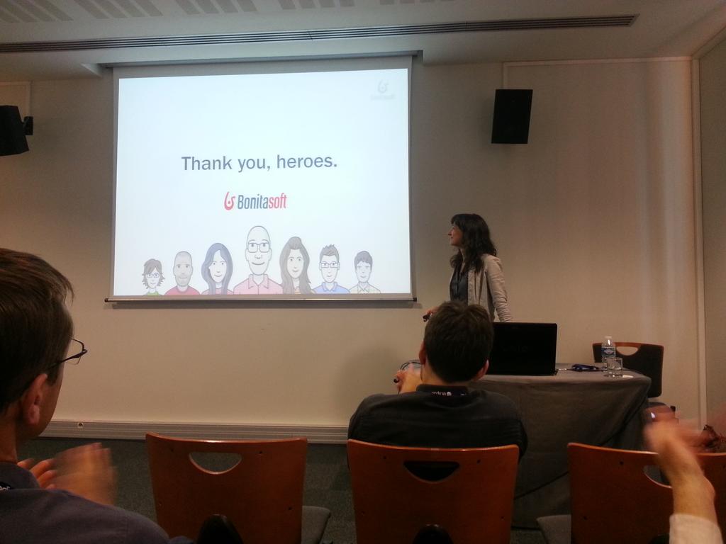 ttoine's tweet image. That&apos;s all folks, thanks @NathBonitasoft for your #UX talk. Let&apos;s become #DeveloperHero @eclipsecon  @bonitasoft