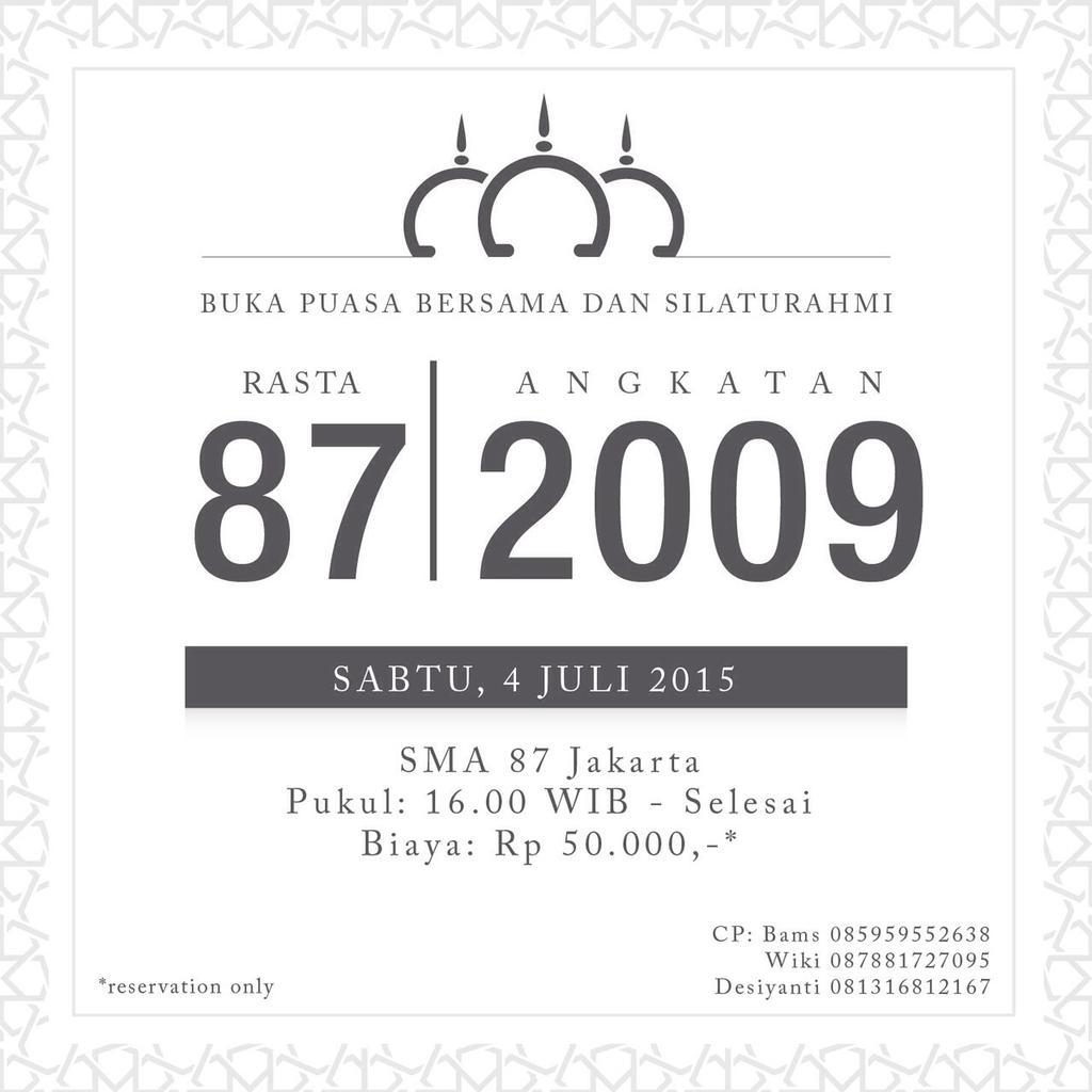 Rasta872009's tweet photo. tolong dishare ke temen temen yg lain ya :) #Bukber872009 http://t.co/r8veBu9JeK