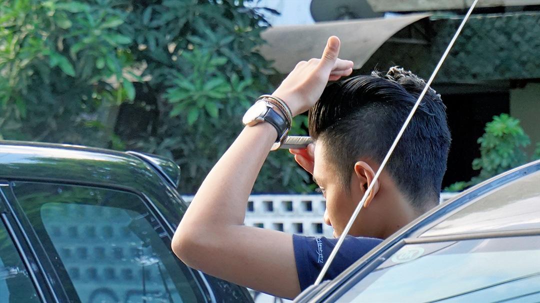 TheForesTer_ID's tweet photo. Ada yang sedang mematut diri sebelum bertemu #Forester :) #TheFinestTreeEVENT http://t.co/zx06Dx8fwY