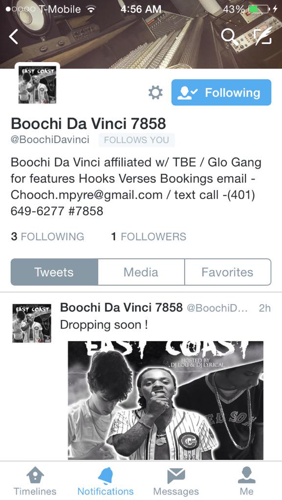 MpyreCHOOCH's tweet photo. #follow MY NEW ACCOUNT @BoochiDavinci @BoochiDavinci
Work droppin this week  ! #7858 #GloGang #StoGang http://t.co/qj0RoWOVKo