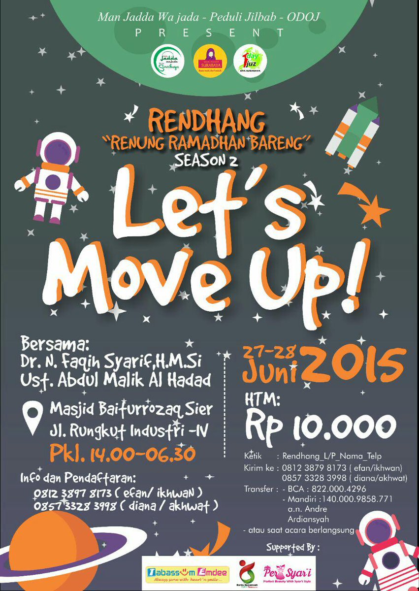 AkademiPraNikah's tweet photo. Mabit dari @MJWJ_Surabaya http://t.co/VgJEWAo2FY