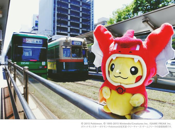 ポケモン公式ツイッター ポケモンセンターヒロシマいよいよ明日オープン 周辺の有名スポットをピカチュウが満喫チュウ 広島では ひろでん でおなじみ 100年以上の歴史がある路面電車 新旧たくさんの種類の電車が 今日ものんびり走ってるんで
