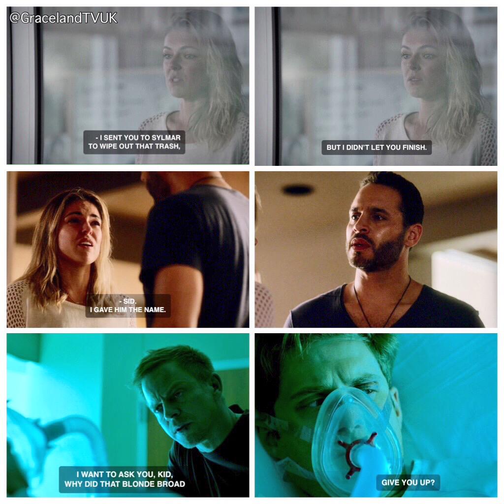 GracelandTVUK's tweet photo. TONIGHT we finally find out what happened after this!! #GracelandTV #Season3 #SaveMikeWarren #AaronTveit #StillHurts http://t.co/dtCud99eQh