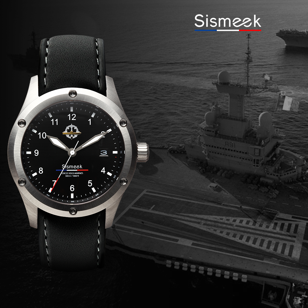 Sismeek's tweet photo. Sismeek, official timekeeper of the French Forces Sous-Marines. #madeinfrance #limitededition #frencharmy http://t.co/SPYEM5CDtG