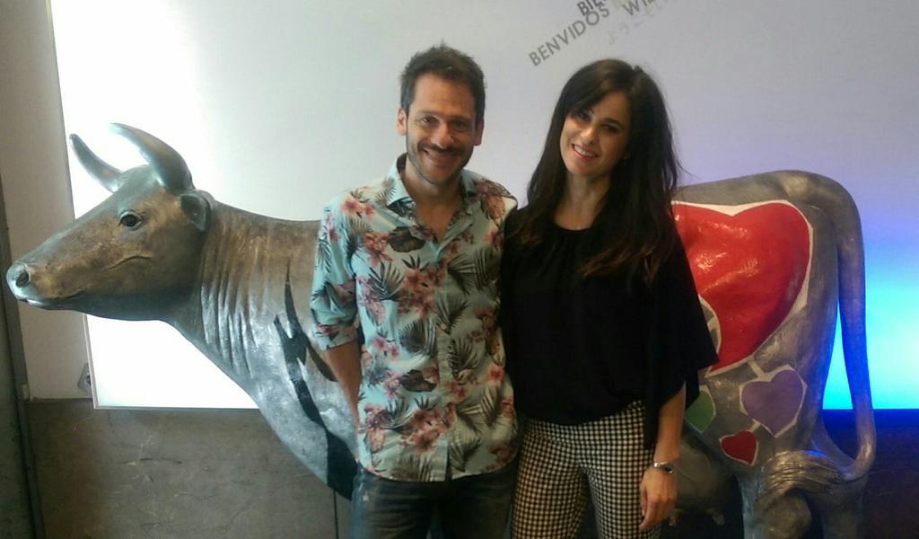 Con <a href="/CesarCamino2/">César Camino</a>  en MagicROOM,  que alegría verte x allí!!! 😃😃😃