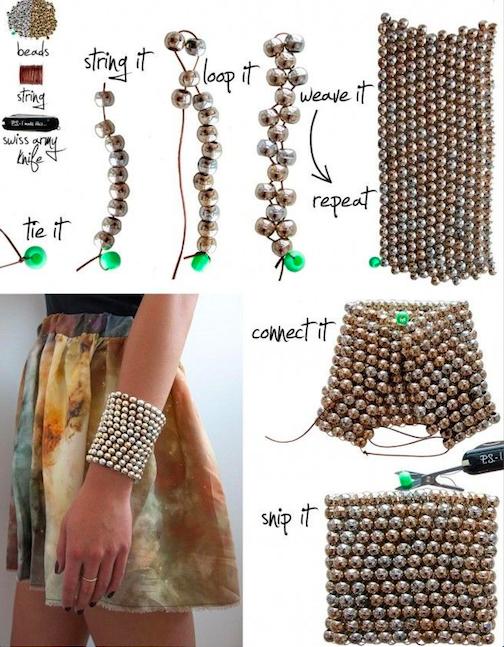 AanamC's tweet photo. #DIY beaded bracelet to amp up your look!
#WhatWhenWear #WhatWhenWearLoves http://t.co/P6CDNTlnJQ