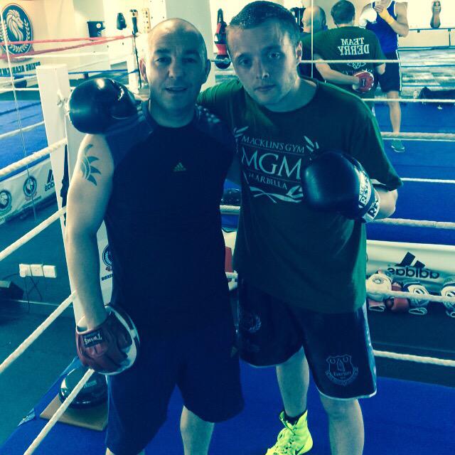 GloversStories's tweet image. Great session there with 2 weight world champ Paul Weir @ProboxOnline learning loads #basicmathematics