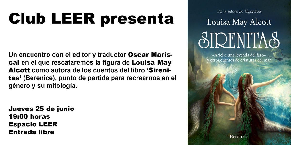 RevistaLeer's tweet image. Esta tarde una nueva sesión de #clubLEER.
A las 19:00 h #EspacioLEER
Entrada libre.