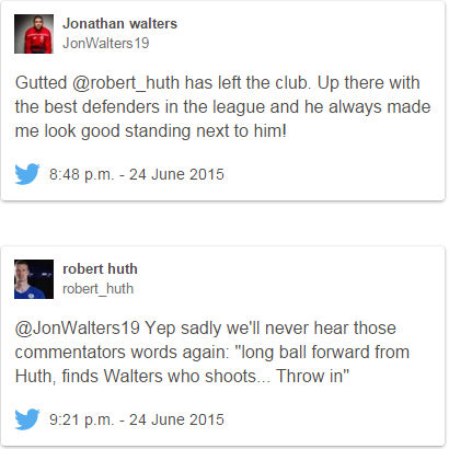 BBCMOTD's tweet photo. A touching Twitter exchange... http://t.co/7Mvygu5xKI http://t.co/ZLdDHQFWCl