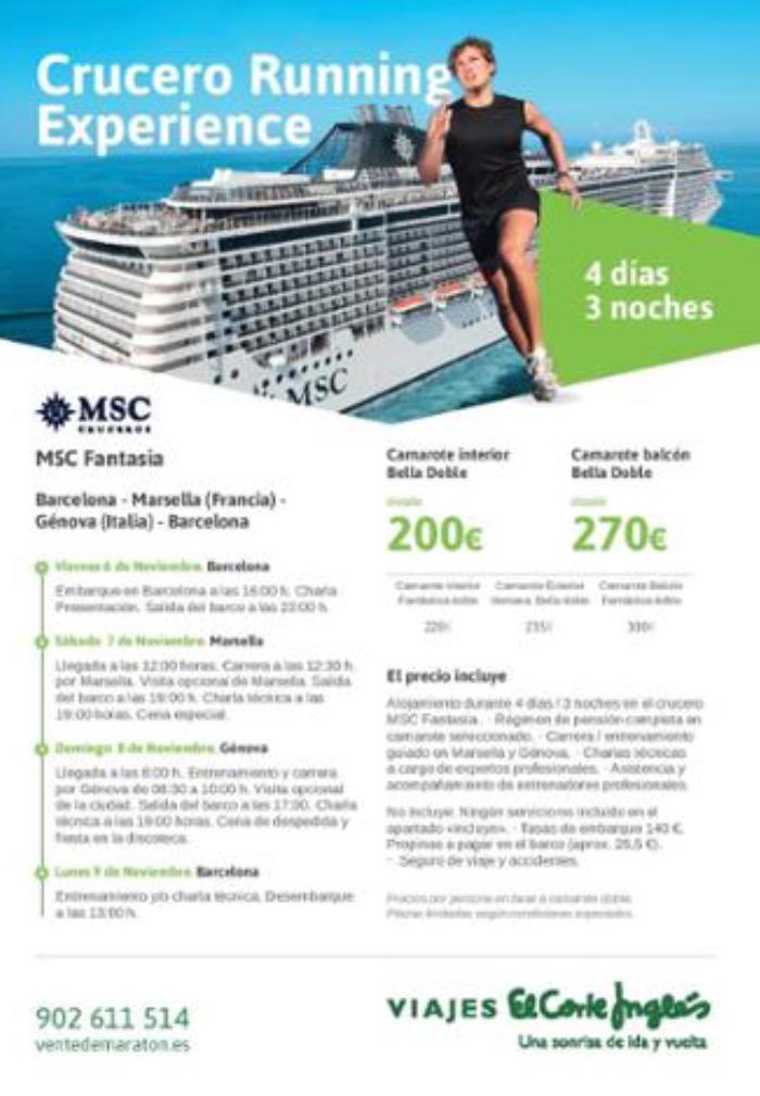 Y con todos ustedes... El crucero running!!!