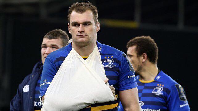 Leinster flanker Rhys Ruddock is out of #RWC2015 having suffered a second broken arm in six months.