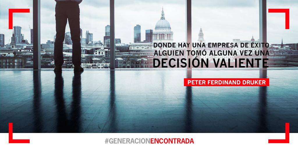 GEncontrada's tweet photo. La valentía es imprescindible para triunfar. #GeneraciónEncontrada http://t.co/kJrv0ltTVK