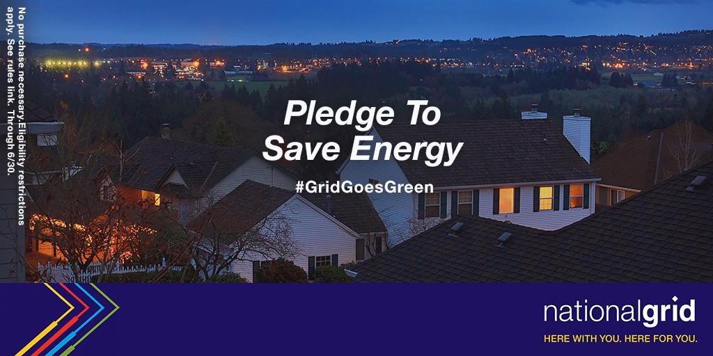 nationalgridus's tweet photo. Tweet how you save energy w/ #GridGoesGreen #Sweeps for a chance to win. Rules: http://t.co/7LNVBm9ezL http://t.co/0OUzuh0FC2
