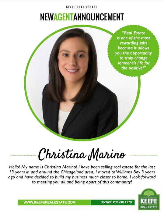 LakeAndCo's tweet photo. Welcome Christina Marino! http://t.co/FUIUq825LB