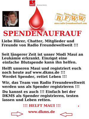 Hi Leute, bitte helft uns, wegen unserem Kollegen. Wir sind das Team von radio-freundeweltweit.net Bitte helft uns