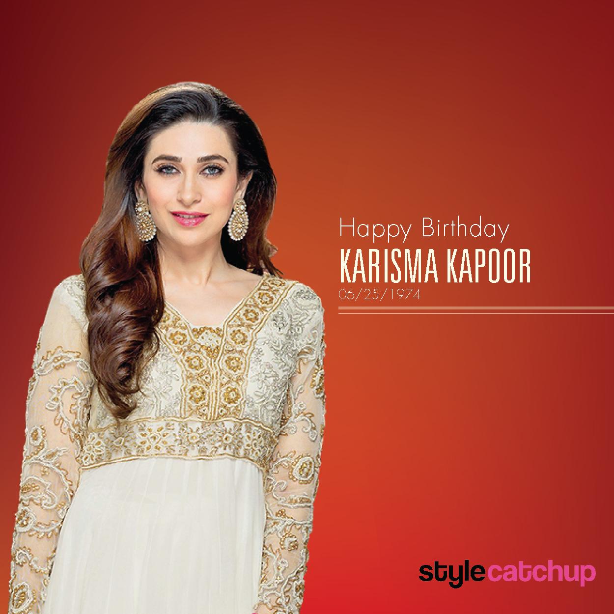 Happy Birthday, to our favourite beauty Karisma Kapoor!   
