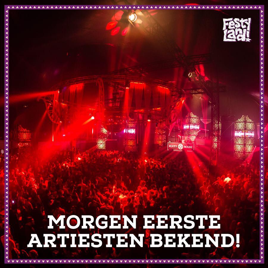 Hoppaaa! Morgen maken we de eerste namen bekend voor FestyLand 2015!! Voorverkoop start zaterdag 27 juni om 10.00u