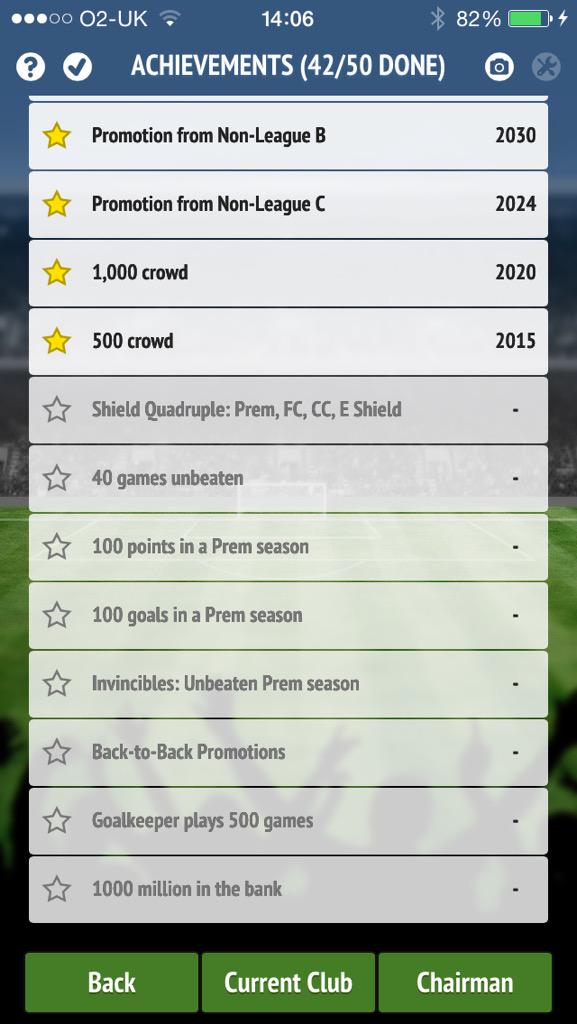 RobFinney_Dream's tweet image. @F_Chairman do the achievements need to be done at 1 club or multiple? Missed b2b promotions on way up... #8left