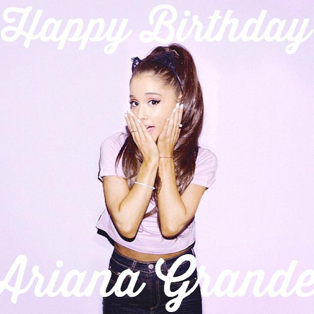 Happy Birthday, Ariana Grande!!! We can\t wait to see you here in Manila on August 23 