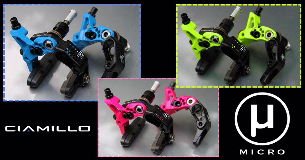 VeloPerso's tweet photo. Our new #Ciamillo gsl micro are coming soon ! Hiviz blue, pink or yellow @VeloPerso http://t.co/OmQBtjaDUz