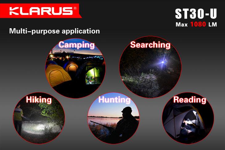 klaruslight's tweet photo. 1080 Lumen over 307m, the Klarus ST30-U is a powerful all-rounder and in the UK now. #torch #flashlight #camping http://t.co/0eE55VXohP