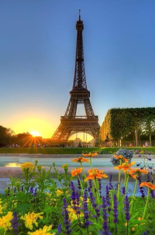 _Paisajes_'s tweet photo. Puesta de sol, París: http://t.co/JwSFRMExPO