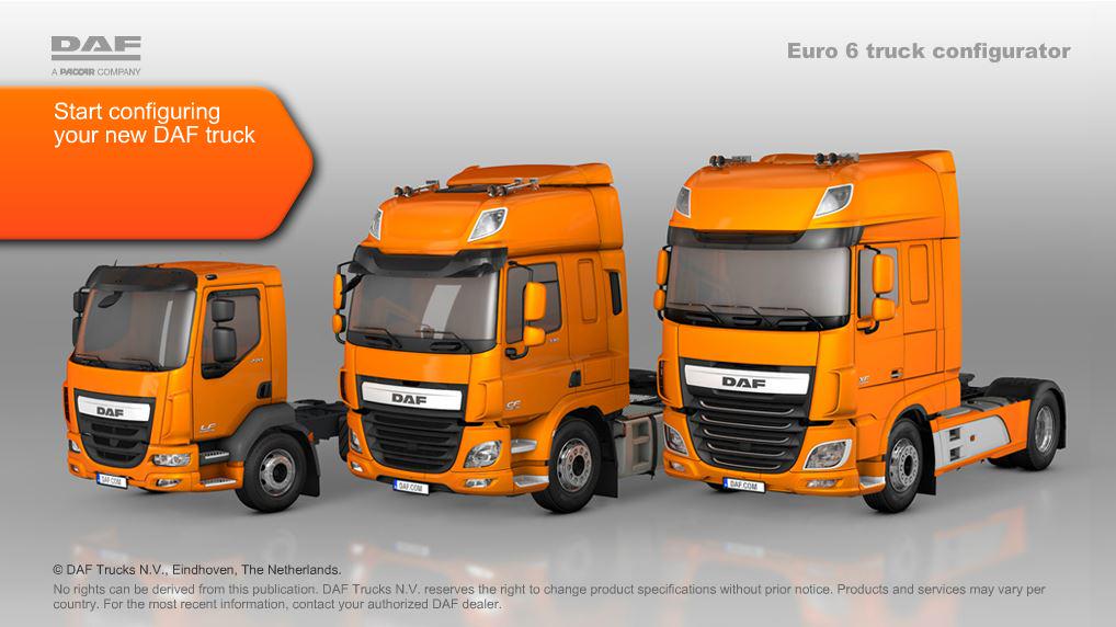 Trucks - DAF Countries