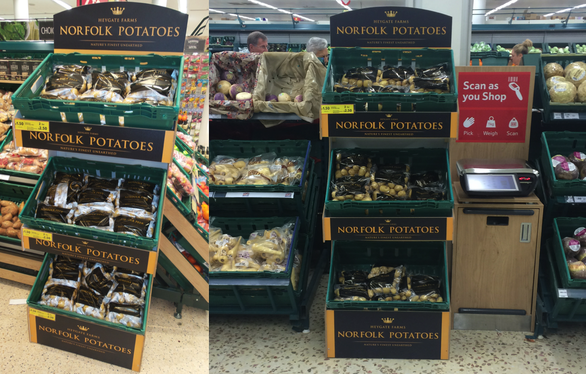 Merchandising with <a href="/Heygatefarms/">Heygate Farms</a> this week. #NorfolkPeer is standing proud at <a href="/TescoStNeots/">Tesco St. Neots</a> &amp; #Chelmsford <a href="/FoxyCadno/">Enfys Fox</a>