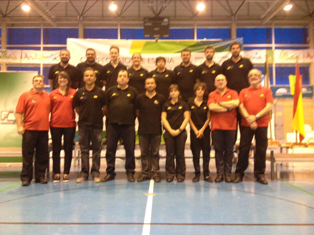 Caseba2015Bad's tweet photo. Mucha gracias a los árbitros de la competición #CasebaBadminton15 @Bad_Esp @Fed_And_Bad @DOExtremadura http://t.co/VBzOEQx8nx
