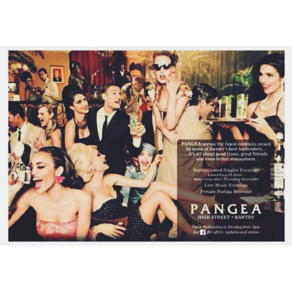 PangeaBawtry's tweet photo. Tonight is the night! Singles night at Pangea. Come have some fun with us : ) #singlesnight #pangea #cocktails http://t.co/rFEIfbXFCV