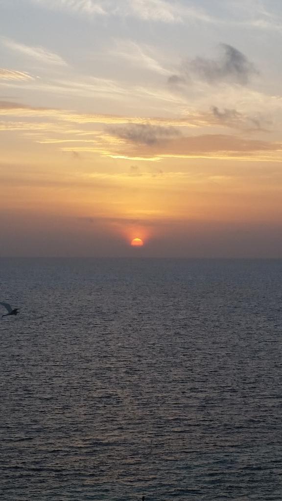 BillKula's tweet photo. Today's morning coffee rose in grandeur over the #Caribbean Sea. #MayanSummer #sunrise http://t.co/VD9O1nLg74