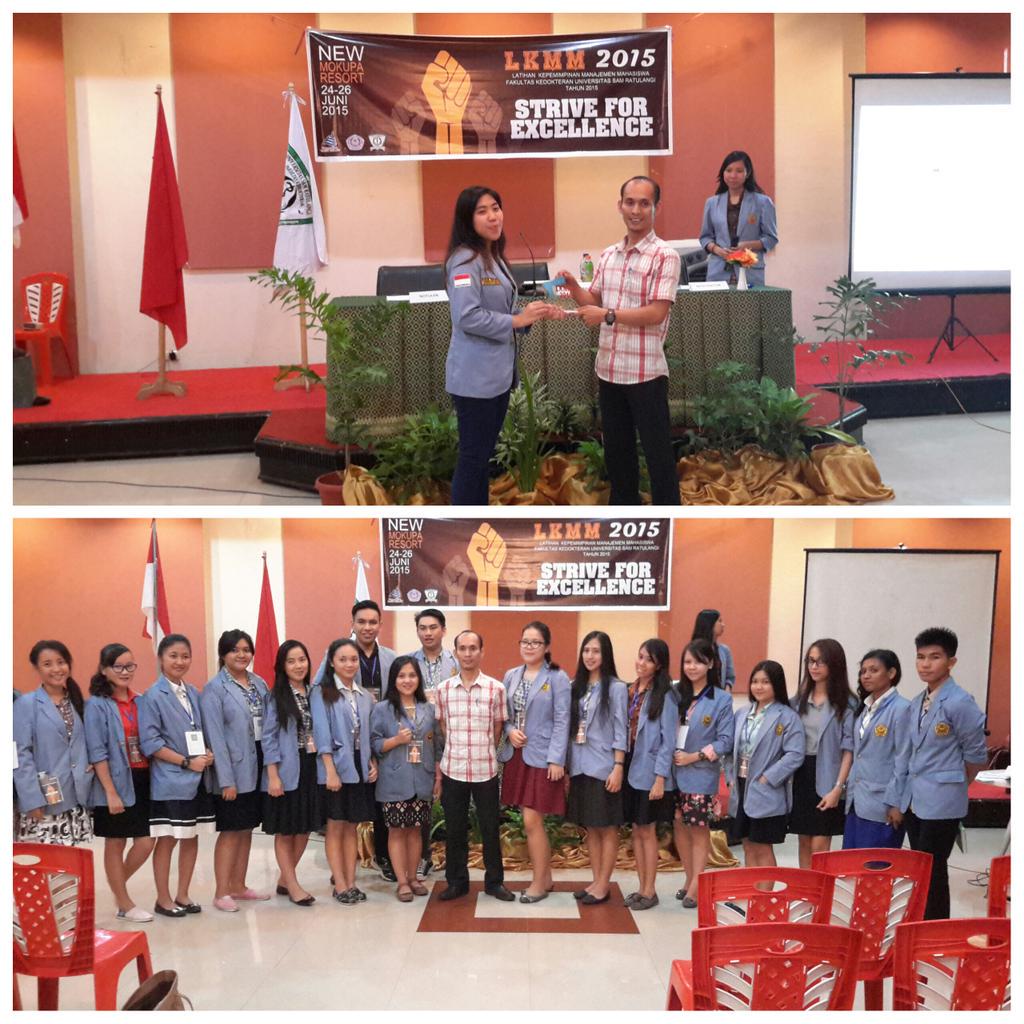 #LiveReport LKMM 2015. Materi Kemampuan Analisis oleh dr. Jacob Pajan. Cc: <a href="/cocopajan/">Jacob Pajan</a> #striveforexcellence