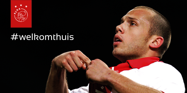 AFCAjax's tweet photo. Het is rond! @johnHeitinga keert terug bij #Ajax. http://t.co/Bea9wOkimn #welkomthuis http://t.co/NukuHQHGLk