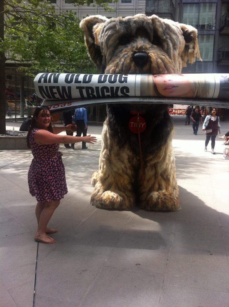 yainus43's tweet photo. I found tiny in central saint giles! @TheNatMedia #ifoundtiny #thenationalexpectbigthings http://t.co/SvzJI3lEpH